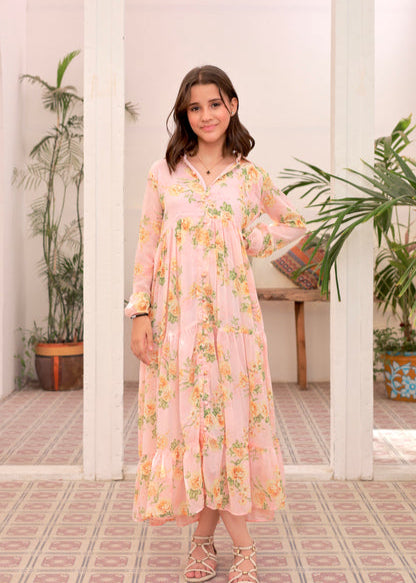 Pink Blossom - Chiffon