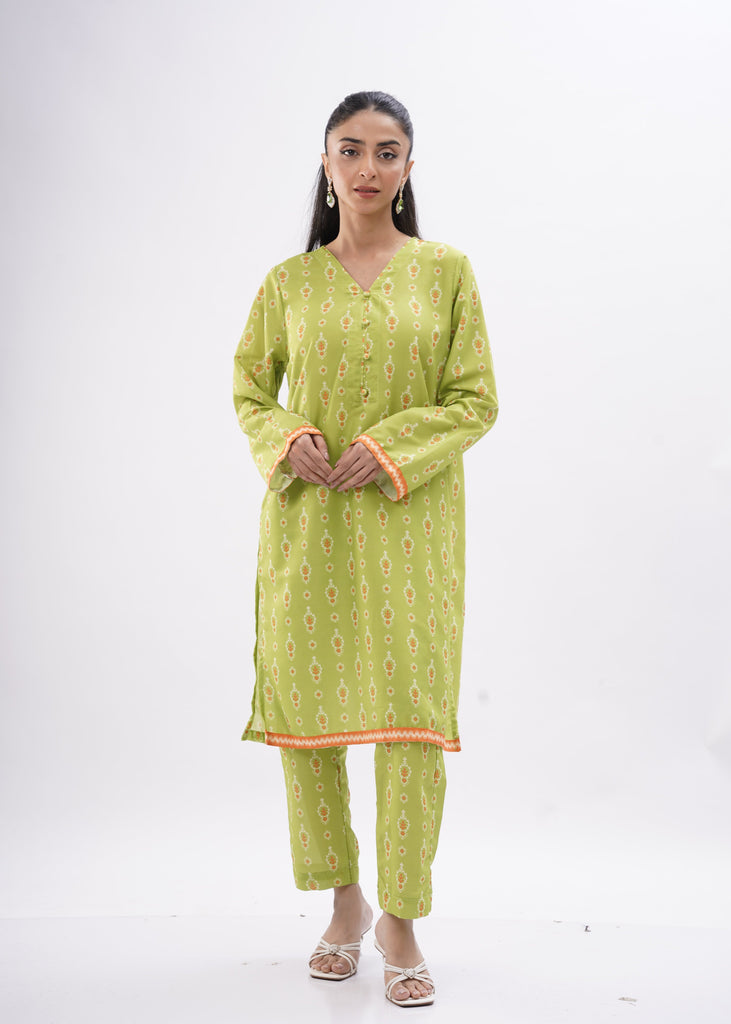 Citrus Charm Co-Set – Fresh Hues for Sunny Days"