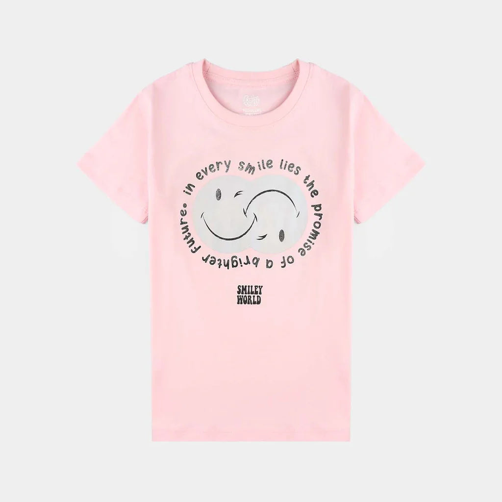 Girls Cotton Jersey T-Shirt H/S Mermaid