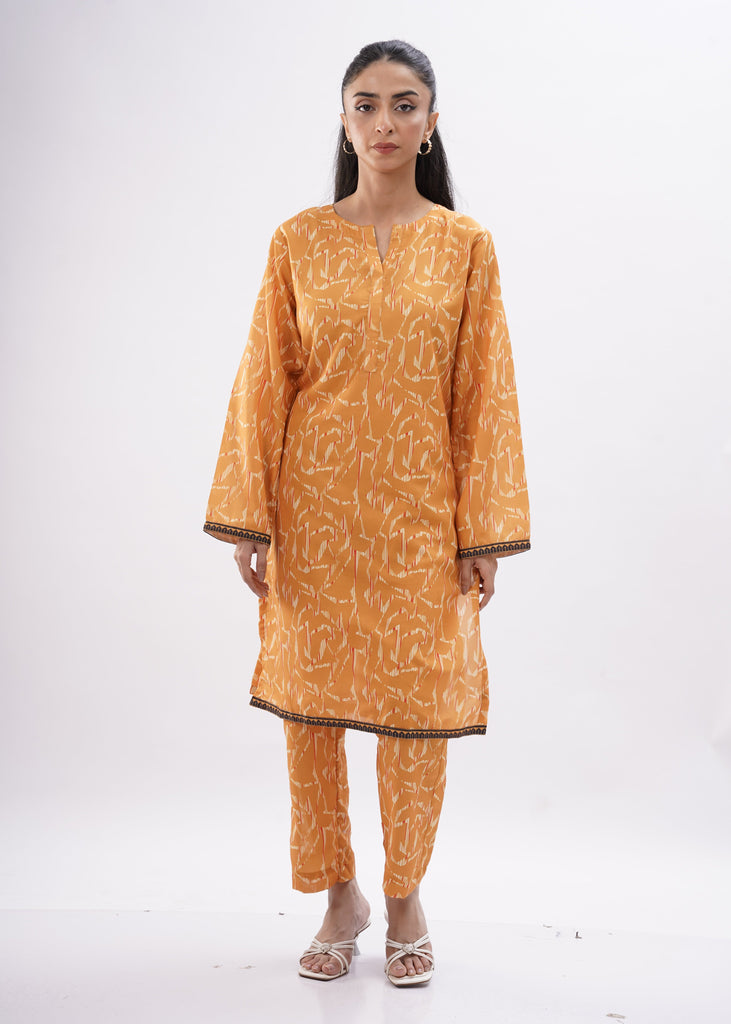 Golden Ember Co-Ord Set – Effortless Chic in Mustard Hues