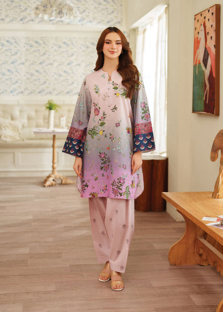 Soft berry (Premium Khaddar Mid - Season Fabric) ( Mother Edition)