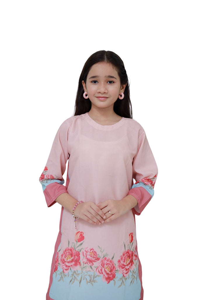 Light Pink Bloom Co-Ord Set