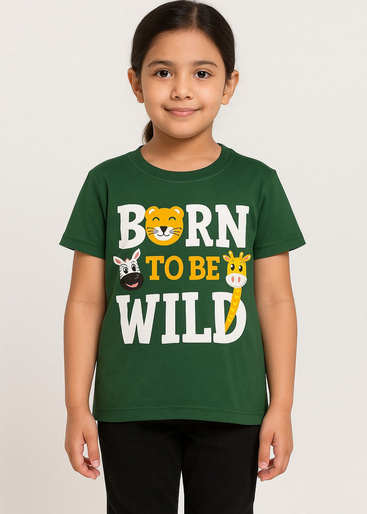"Born to Be Wild Jungle Animal Tee