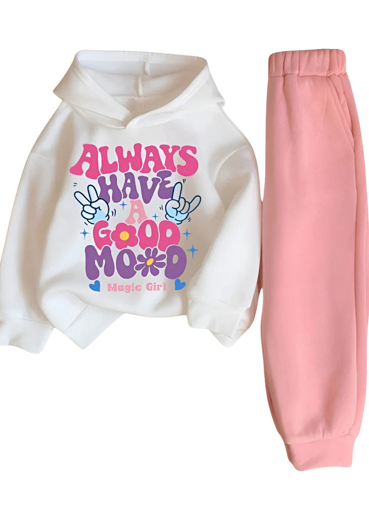 GOOD MOOD FLEECE HOODIE PAIR