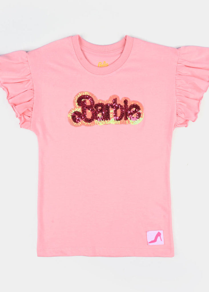 Girls Cotton Jersey T-Shirt-C.Pink